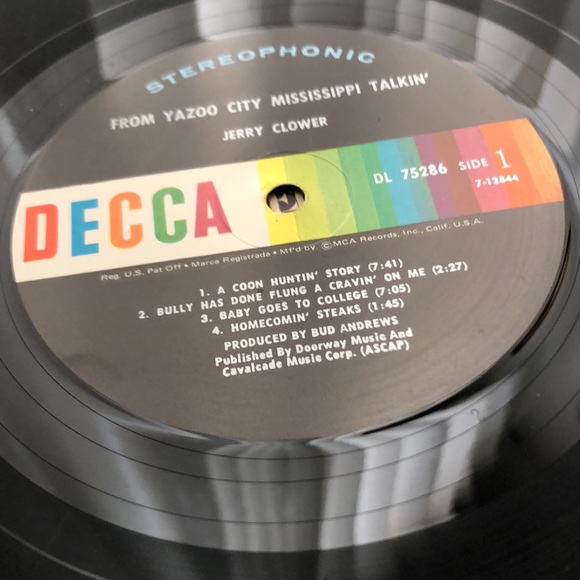 Jerry Clower From Yazoo City Vinyl Lp '71 - Picture 6 of 10